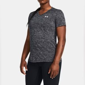 UNDER ARMOUR UA Tech™ Twist V-Neck Short Sleeve T-Shirt Women S